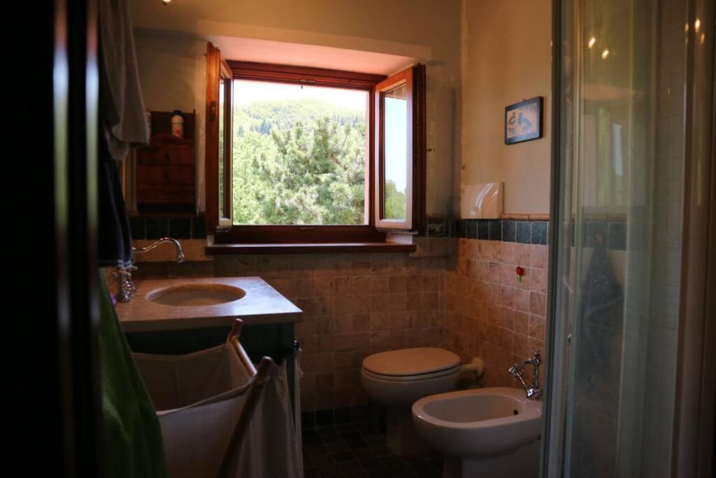 La Sala Vecchia - Lovely Tuscan Holiday House Badia Prataglia, Casentino Valley Chiusi della Verna Dış mekan fotoğraf