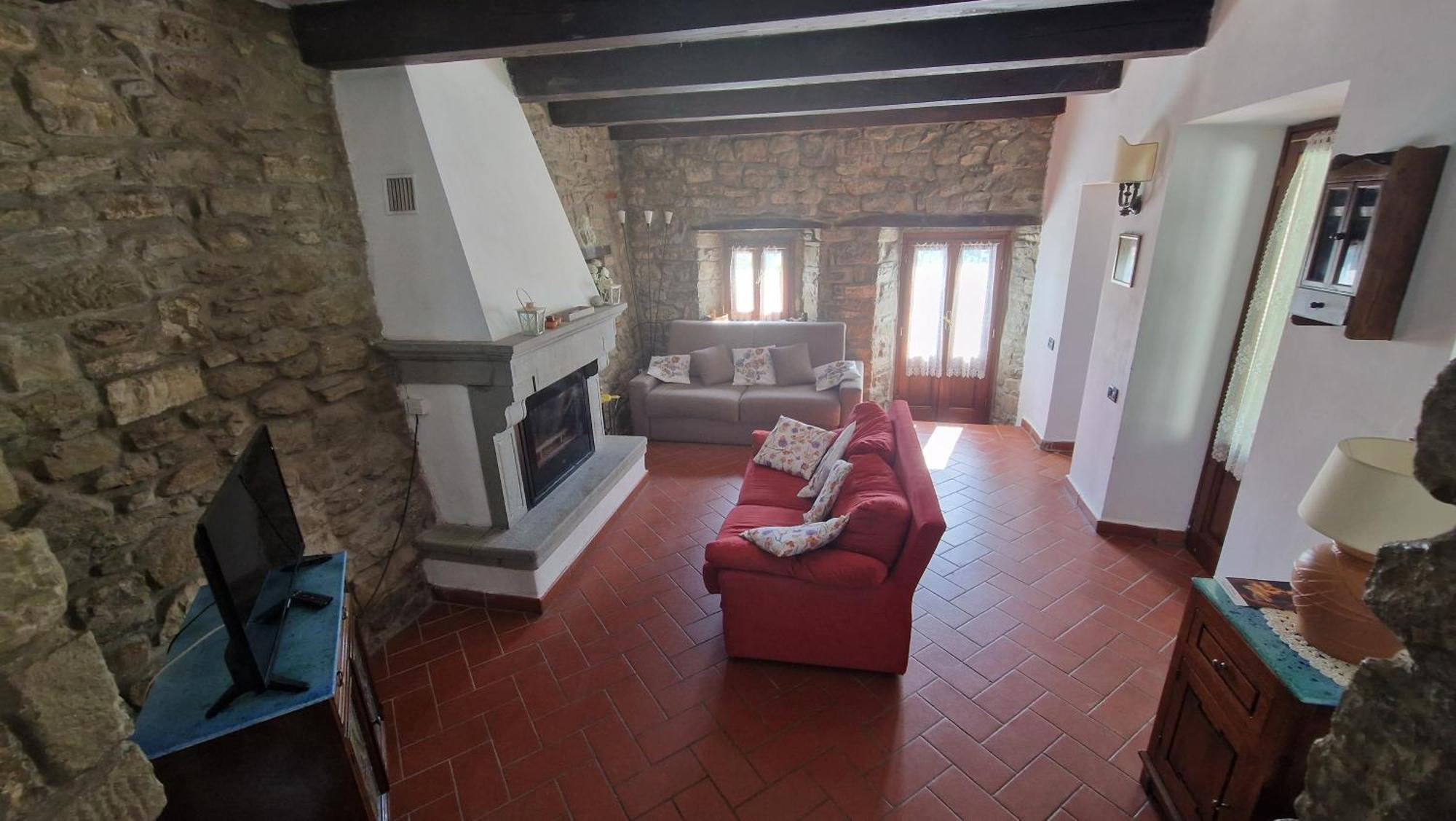 La Sala Vecchia - Lovely Tuscan Holiday House Badia Prataglia, Casentino Valley Chiusi della Verna Dış mekan fotoğraf